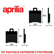 PASTIGLIE FRENO ANTERIORI E