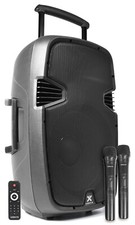 CASSA AMPLIFICATA BLUETOOTH 700 WOOFER 15" 38 CM attiva RICARICABILE TROLLEY USB