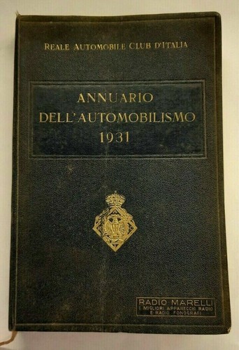 Auto club italia annuario - d'italia,