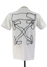 T-shirt bianco sporco frecce