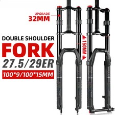 Forcella anteriore 27,5/29er doppia spalla neve mtb e-bike sospensione aria 150mm viaggio
