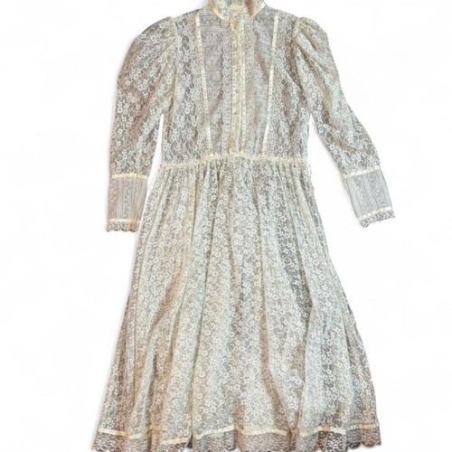 Abito vintage gunne sax - sax, pizzo