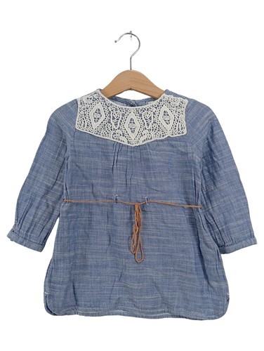 Zara vestito jeans bambini blu - vestito,