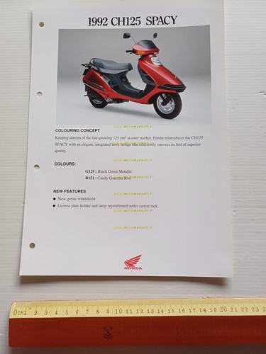 Honda 125 spacy - ch, 1992