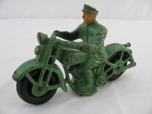 Antica moto pattuglia polizia