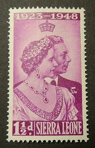 Sierra leone 1948 sg203 kgvi - leone,