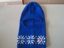 PASSAMONTAGNA BLU MARCA BOCCI SPORT 50% LANA/50% ACRILICO VINTAGE ANNI '80 NUOVO
