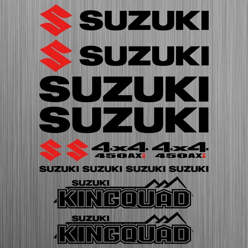 Adesivo suzuki kingquad 450 - suzuki,