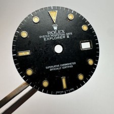 Rolex Explorer 2 dial tropical