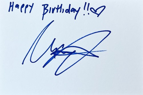 Mark indelicato signed - signed, in