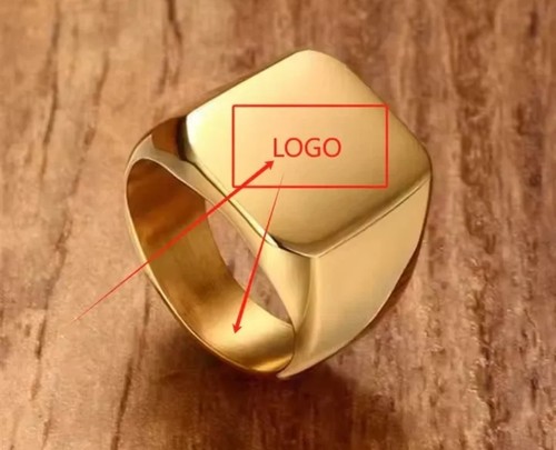 Anello sigillo minimalista - sigillo,