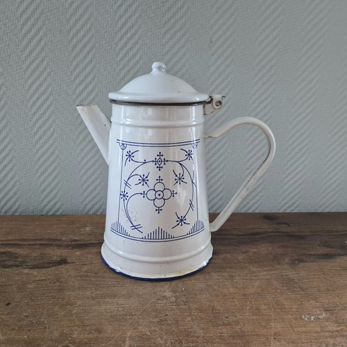 Teiera vintage smaltata brocca