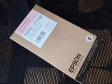 2018 ORIGINALE EPSON T603C LIGHT MAGENTA K3 INCHIOSTRO STILO PRO 7800 9800 220ml SIGILLATO