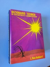 RON HUBBARD - DIZIONARIO TECNICO DI DIANETICS E SCIENTOLOGY - NEW ERA 1985