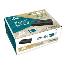 DECODER DIGITALE METRONIC ORION  2.0  DVB-S/S2 HEVC HD+60 NERO