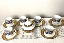 Servizio Da Caffè/In Porcellana Limoges 6 Tazze