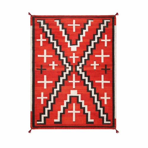 Tappeto navajo ganado rosso - navajo,