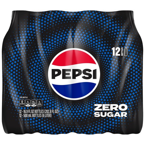 Pepsi cola zero sugar soda - zero,