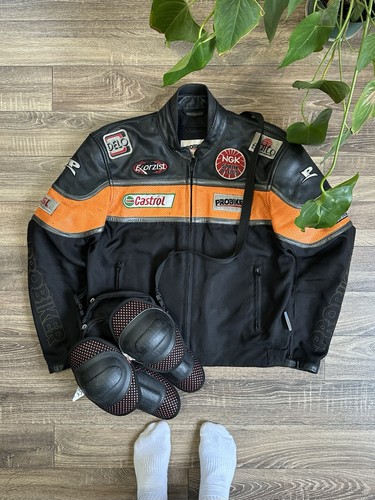 Probiker moto giacca pelle - probiker,