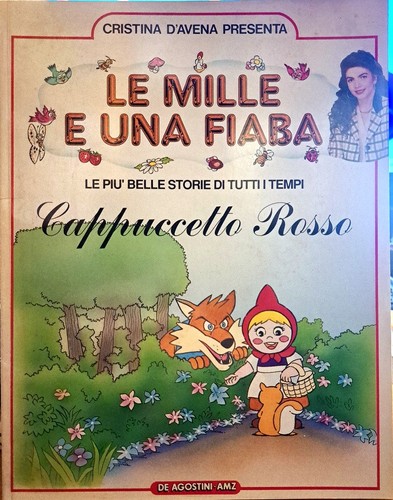 Libro cappuccetto rosso - rosso, "