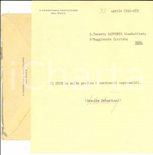 1941 ROMA Osvaldo SEBASTIANI