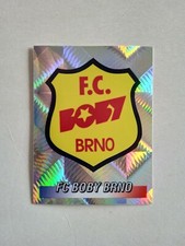 FIGURINA PANINI CESKY FOTBAL 1999 BADGE BOBY BRNO n 41 CON VELINA