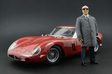 Enzo Ferrari (2) Figura per 1:18 Kyosho F40 250GTO BBR RARE!  !! NO CAR !!