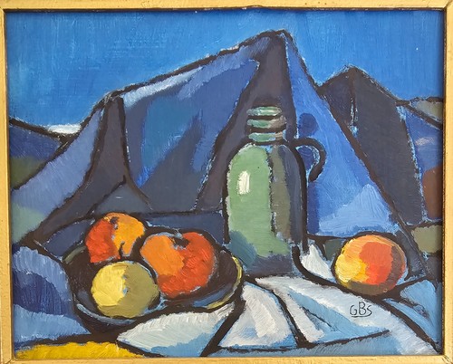 Dipinto olio natura morta