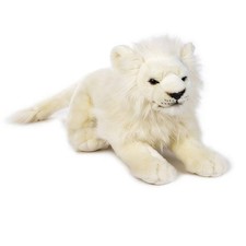 PELUCHE LEONE BIANCO GRANDE