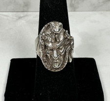 Anello demone in argento