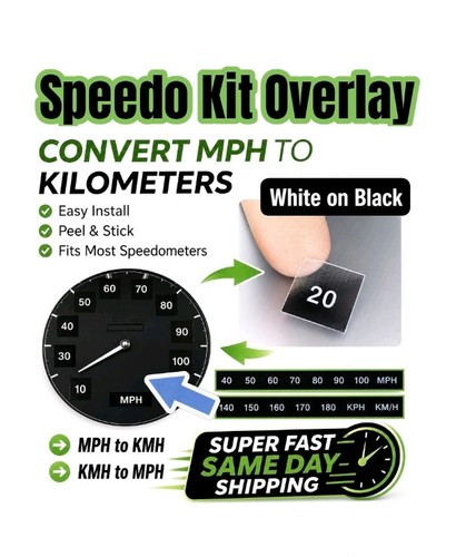 Adesivi convertitore speedo - convertitore,