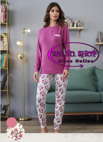 Pigiama donna karel - pigiama, 100%