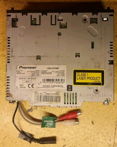 Pioneer deh p70bt - deh-p70bt, cavo