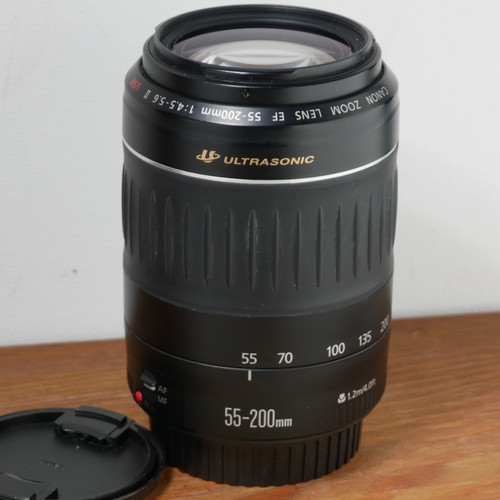 Obiettivo canon 200mm - ef, 55-200mm