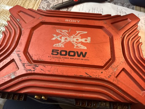 Sony xplod 504z - sony,