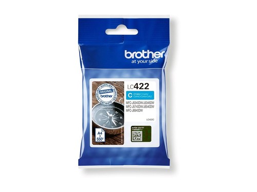 Brother 422 cyan printer - brother,