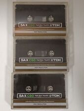 Lotto 3x TDK SA-X c90 1979