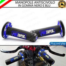 MANOPOLE MANUBRIO MOTO NERO BLU PER SUZUKI DR-Z 400 SM VALENTI RACING