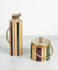 ⚜️ CARAFFA TERMICA GLACETTE SECCHIELLO GHIACCIO DESIGN CREAZIONE ALDO TURA 1940S