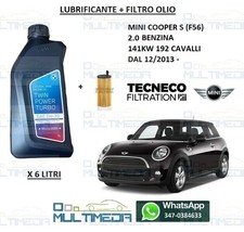 Tagliando filtro olio - olio, bmw