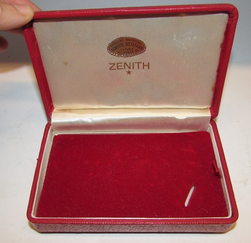 Scatola orologio zenith rossa - orologio,