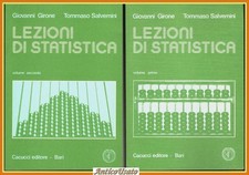 LEZIONI DI STATISTICA Volumi 1