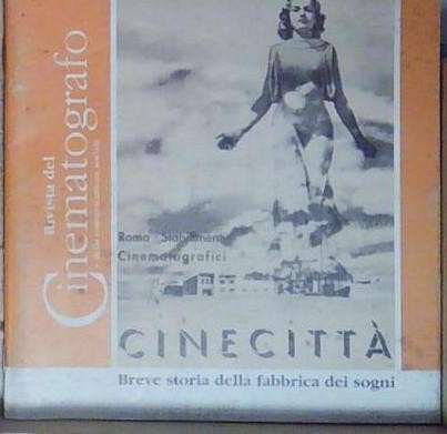 Cinematografo rivista - cinematografo,