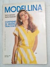 Modellina (no Burda) - rivista di cucito cucire con cartamodelli: Estate