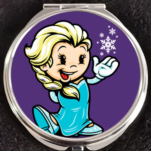 Specchio compatto queen elsa - specchio,