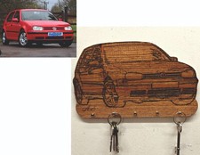 portachiavi targa legno