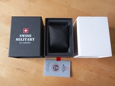 Swiss Military, Box Per Orologio Swiss Military, Scatola Orologi Swiss Military