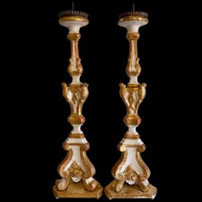 Coppia Candelieri Antichi