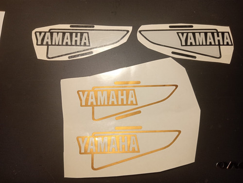 Adesivi serbatoio moto yamaha