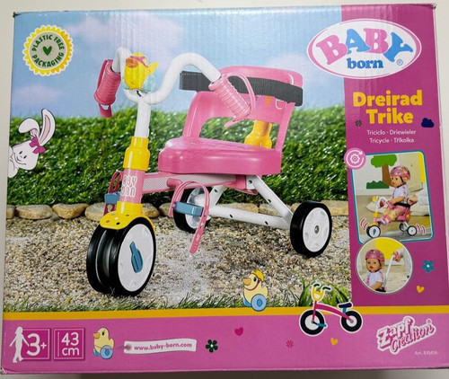 Triciclo baby born - triciclo,